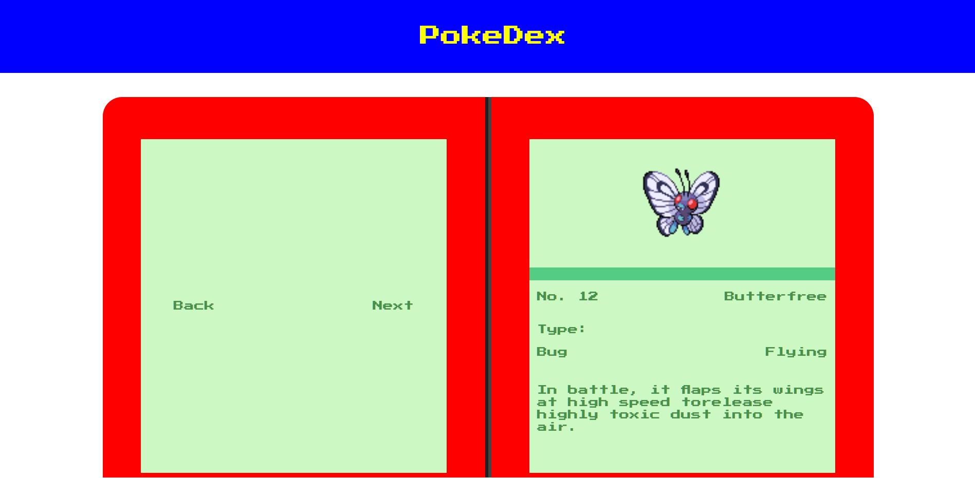 Preview still image of a pokedex.